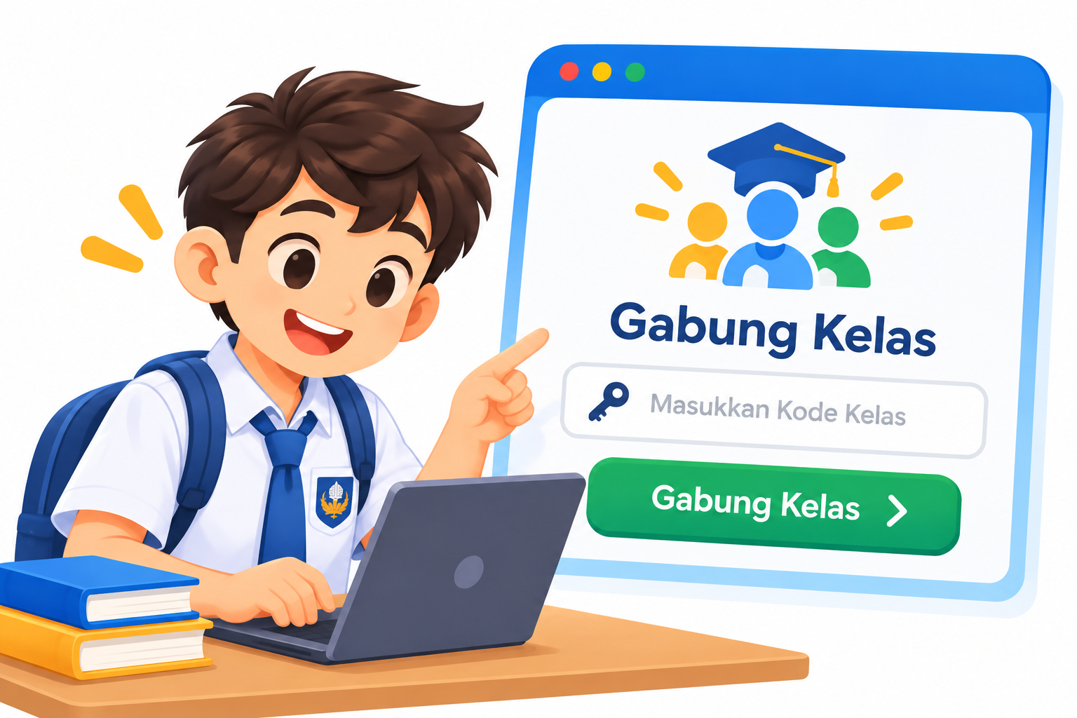 Cara Gabung Kelas di Pintar+ dengan Kode Guru